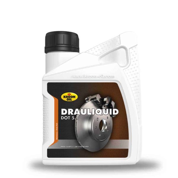 Brake fluid and Cleaners - 12x500 ml bottle Kroon-Oil Drauliquid DOT 5.1